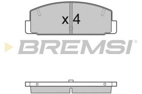 Bremsi BP2448 - PASTTILLA DE  FRENO | BRAKE PADS