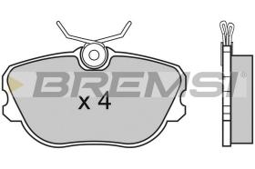Bremsi BP2452 - PASTTILLA DE  FRENO | BRAKE PADS