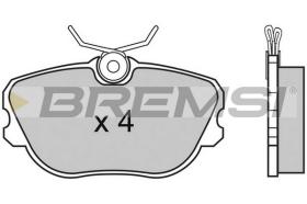 Bremsi BP2452 - PASTIGLIE FRENO | BRAKE PADS