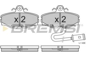 Bremsi BP2454 - PASTILLA DE FRENO | BRAKE PADS