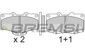 Bremsi BP2463 - PASTTILLA DE  FRENO | BRAKE PADS