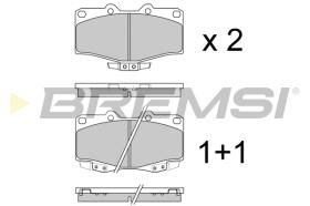 Bremsi BP2463 - PASTIGLIE FRENO | BRAKE PADS