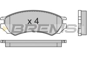 Bremsi BP2468 - PASTTILLA DE  FRENO | BRAKE PADS