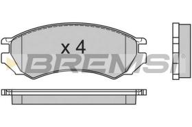 Bremsi BP2468 - PASTIGLIE FRENO | BRAKE PADS