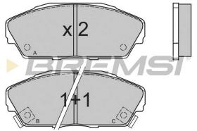 Bremsi BP2480 - BRAKE PADS