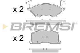 Bremsi BP2481 - PASTTILLA DE  FRENO | BRAKE PADS