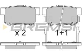 Bremsi BP2483 - PASTTILLA DE  FRENO | BRAKE PADS