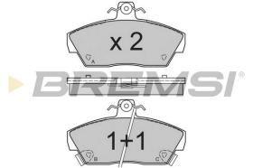 Bremsi BP2484 - PASTIGLIE FRENO | BRAKE PADS