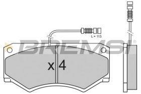 Bremsi BP2486 - PASTTILLA DE  FRENO | BRAKE PADS