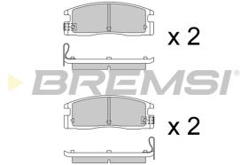 Bremsi BP2493 - PASTTILLA DE  FRENO | BRAKE PADS