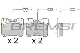 Bremsi BP2496 - PASTTILLA DE  FRENO | BRAKE PADS