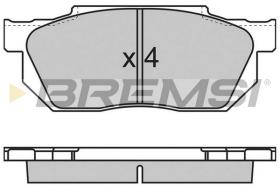 Bremsi BP2501 - PASTILLA DE FRENO | BRAKE PADS
