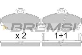 Bremsi BP2502 - PASTTILLA DE  FRENO | BRAKE PADS