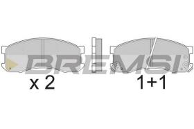 Bremsi BP2504 - PASTTILLA DE  FRENO | BRAKE PADS