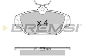 Bremsi BP2505 - BRAKE PADS