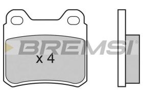 Bremsi BP2507 - PASTIGLIE FRENO | BRAKE PADS
