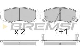 Bremsi BP2512 - PASTILLA DE FRENO | BRAKE PADS