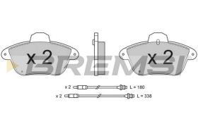 Bremsi BP2521 - PASTTILLA DE  FRENO | BRAKE PADS