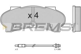 Bremsi BP2524 - BRAKE PADS