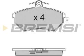 Bremsi BP2531 - PASTTILLA DE  FRENO | BRAKE PADS
