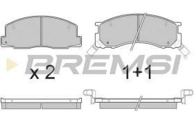 Bremsi BP2539 - PASTTILLA DE  FRENO | BRAKE PADS
