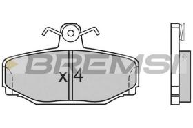 Bremsi BP2542 - PASTTILLA DE  FRENO | BRAKE PADS