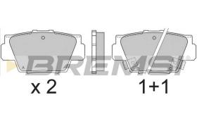 Bremsi BP2545 - PASTTILLA DE  FRENO | BRAKE PADS