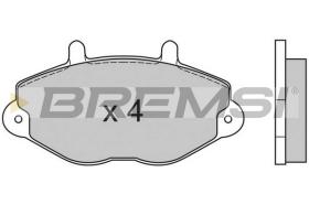Bremsi BP2549 - PASTTILLA DE  FRENO | BRAKE PADS