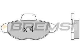 Bremsi BP2552 - PASTILLA DE FRENO | BRAKE PADS