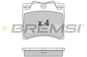 Bremsi BP2554 - PASTTILLA DE  FRENO | BRAKE PADS