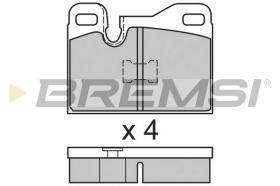 Bremsi BP2555 - PASTTILLA DE  FRENO | BRAKE PADS