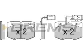 Bremsi BP2556 - PASTTILLA DE  FRENO | BRAKE PADS
