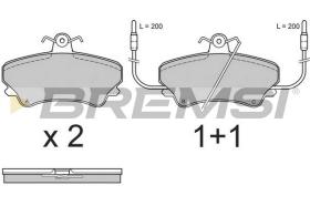 Bremsi BP2557 - PASTTILLA DE  FRENO | BRAKE PADS