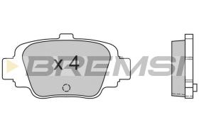 Bremsi BP2560 - PASTTILLA DE  FRENO | BRAKE PADS