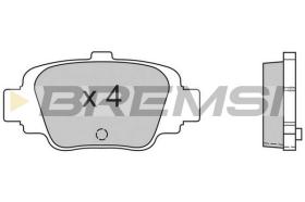 Bremsi BP2560 - PASTIGLIE FRENO | BRAKE PADS