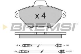 Bremsi BP2564 - PASTILLA DE FRENO | BRAKE PADS