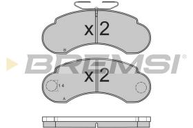 Bremsi BP2566 - PASTTILLA DE  FRENO | BRAKE PADS