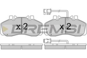 Bremsi BP2568 - PASTILLA DE FRENO | BRAKE PADS