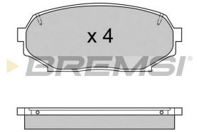 Bremsi BP2571 - PASTTILLA DE  FRENO | BRAKE PADS