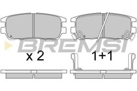 Bremsi BP2574 - PASTTILLA DE  FRENO | BRAKE PADS