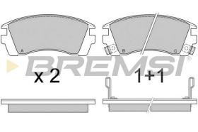Bremsi BP2575 - PASTILLA DE FRENO | BRAKE PADS