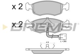 Bremsi BP2583 - PASTTILLA DE  FRENO | BRAKE PADS