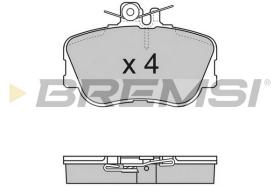 Bremsi BP2586 - PASTILLA DE FRENO | BRAKE PADS