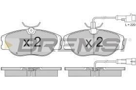 Bremsi BP2587 - PASTTILLA DE  FRENO | BRAKE PADS