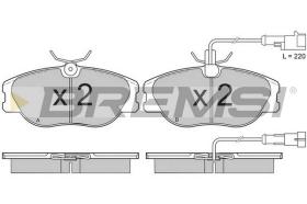 Bremsi BP2587 - PASTIGLIE FRENO | BRAKE PADS