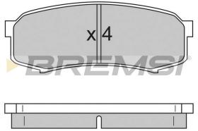 Bremsi BP2597 - PASTILLA DE FRENO | BRAKE PADS
