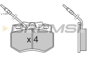 Bremsi BP2604 - BRAKE PADS