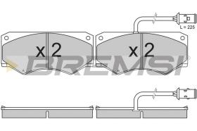 Bremsi BP2611 - PASTTILLA DE  FRENO | BRAKE PADS