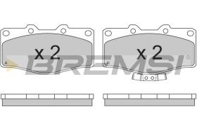 Bremsi BP2618 - PASTTILLA DE  FRENO | BRAKE PADS