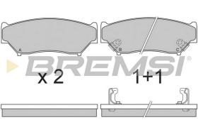 Bremsi BP2620 - PASTIGLIE FRENO | BRAKE PADS